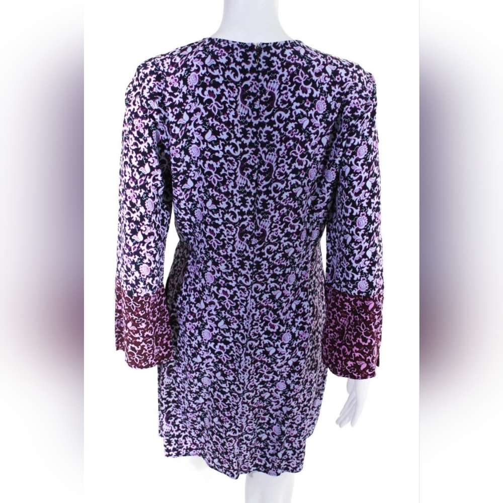 DEREK LAM 10 Purple Floral Tunic Dress GORGEOUS Spring Dress. 6 - Picture 2 of 9